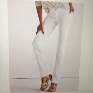 Lucky Brand  5 pocket white jeans 8/29 regular